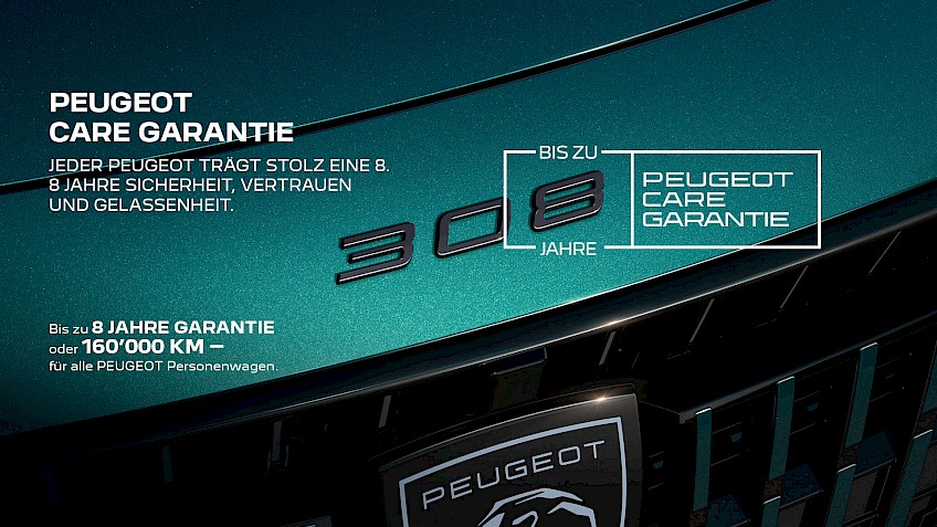 PEUGEOT CARE Garantie